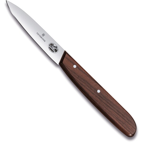 Swiss Army Brands 2023 Victorinox Kitchen Paring Spear Point, 30.25In Blade, Large Wood Handle VIC-5.3000 - main